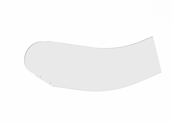 Safety Glass T 10mm Escalator Balustrade SUS304 Escalator Skirt Panel