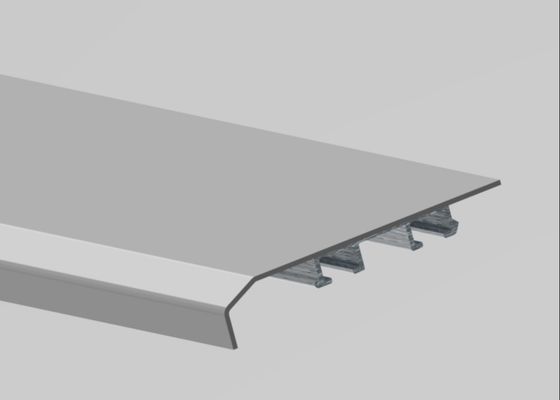 Äußere Rolltreppen-Balustraden-Haarstrichrolltreppen-Ersatzteile des Decking-SUS304